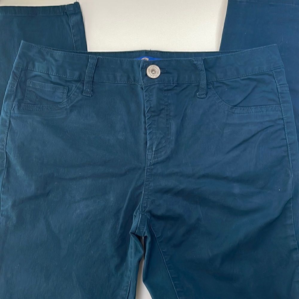 Blue Epic Khaki pants.  Size 8.